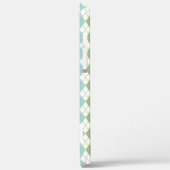 Coques Case-Mate iPhone Motif Argyle Pastel Personnalisé (Verso / Gauche)