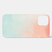Coques Case-Mate iPhone motif Arrière - plan aquarelle (Verso (horizontal))
