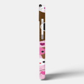 Coques Case-Mate iPhone motif arrière - plan chaton mignon (Verso / Gauche)