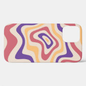 Coques Case-Mate iPhone Motif arrière - plan de coup de soleil rétro starb (Verso (horizontal))
