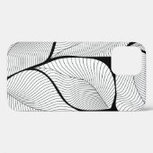 Coques Case-Mate iPhone Motif arrière - plan feuille de feuillage (Verso (horizontal))
