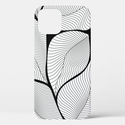 Coques Case-Mate iPhone Motif arrière - plan feuille de feuillage (Verso)