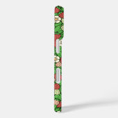 Coques Case-Mate iPhone Motif Arrière - plan fraise (Verso / Droite)