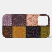 Coques Case-Mate iPhone Motif arrière - plan sans couture. Le Patchwork av (Verso (horizontal))