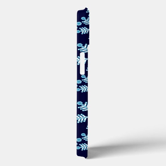 Coques Case-Mate iPhone Motif Art déco Snowflake (Verso / Droite)