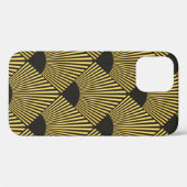 Coques Case-Mate iPhone Motif Art déco transparent (Verso (horizontal))