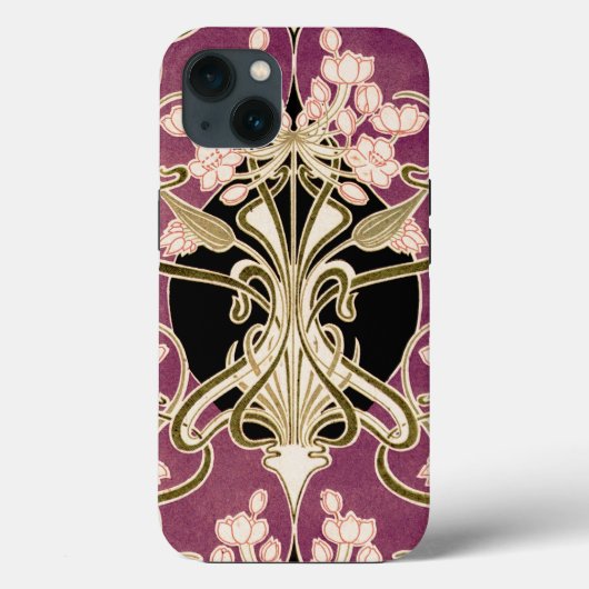 Coques Case-Mate iPhone Motif Art Nouveau #2 (Verso)
