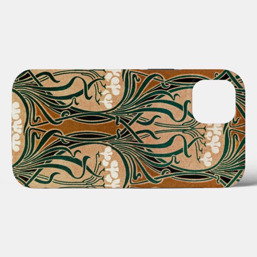 Coques Case-Mate iPhone Motif Art Nouveau #9 (Verso (horizontal))