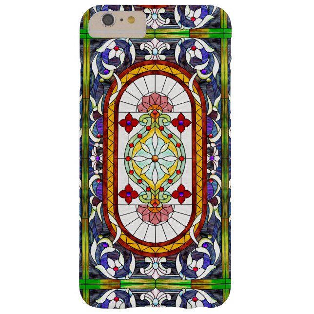 Coques Case-Mate iPhone Motif Art nouveau du Moyen-Orient en verre (Dos)