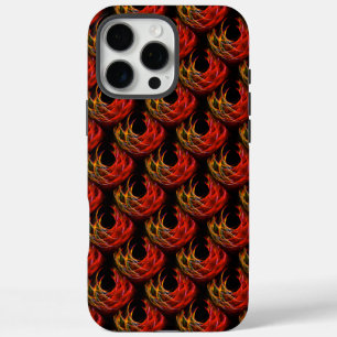 Coques iPhone 16 Pro Max Motif artistique abstrait élégant bohème moderne m