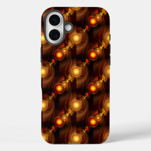 Coques iPhone 16 Plus Motif artistique abstrait élégant boho moderne en