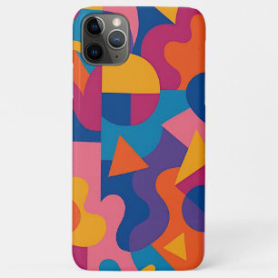 Case-Mate iPhone Case Motif artistique de formes amorphes funky colorées