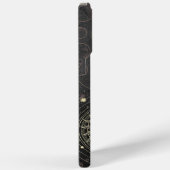 Coques Case-Mate iPhone Motif Astrologique Black Gold (Verso / Droite)