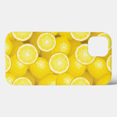 Coques Case-Mate iPhone Motif au citron 2 (Verso (horizontal))