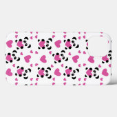 Coques Case-Mate iPhone Motif au jour de l'amour (Verso (horizontal))