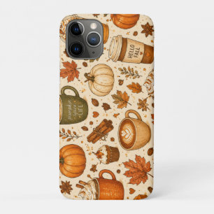 Case-Mate iPhone Case Motif Automnal Café Épices de Citrouille