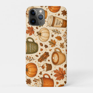Case-Mate iPhone Case Motif Automnal Café Épices de Citrouille