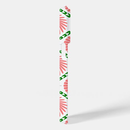 Coques Case-Mate iPhone motif aux fleurs roses (Verso / Droite)