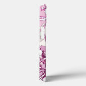 Coques Case-Mate iPhone Motif aux fleurs roses (Verso / Droite)
