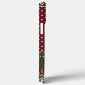 Coques Case-Mate iPhone Motif avec arbres de Noël (Verso / Droite)