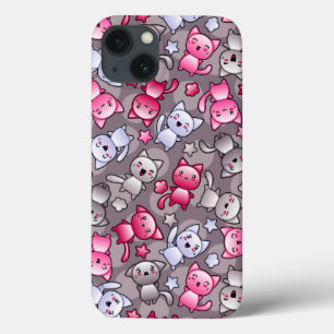 Case-Mate iPhone Case motif avec chats kawaii doodle mignon