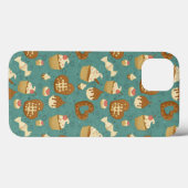 Coques Case-Mate iPhone Motif avec cupcakes et bonbons (Verso (horizontal))