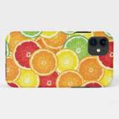 Coques Case-Mate iPhone Motif avec des agrumes (Dos (Horizontal))