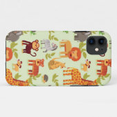 Coques Case-Mate iPhone Motif avec des animaux de bande dessinée (Dos (Horizontal))