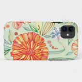 Coques Case-Mate iPhone Motif avec des asters (Dos (Horizontal))