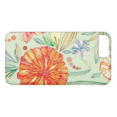 Coques Case-Mate iPhone Motif avec des asters (Dos (Horizontal))