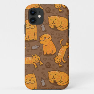 Coque iPhone 11 Motif avec des chats