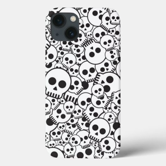 Coques Case-Mate iPhone Motif avec des crânes (Verso)