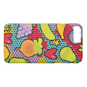 Coques Case-Mate iPhone Motif avec des fruits et légumes (Dos (Horizontal))