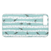 Coques Case-Mate iPhone Motif avec des oiseaux et des arbres (Dos (Horizontal))