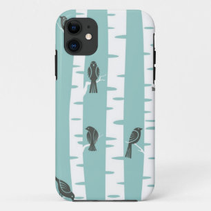 Coque Case-Mate Pour iPhone Motif avec des oiseaux et des arbres
