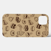 Coques Case-Mate iPhone Motif Avec Gâteaux, Desserts Et Boulangerie (Verso (horizontal))