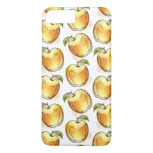 Coques Case-Mate iPhone Motif avec le jaune (Dos)