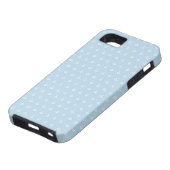 Coques Case-Mate iPhone Motif avec les ancres blanches sur le bleu (Bas)