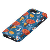 Coques Case-Mate iPhone motif avec les chats et les oiseaux mignons (Bas)