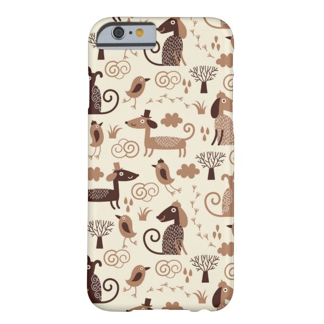 Coques Case-Mate iPhone motif avec les chiens mignons (Dos)