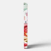 Coques Case-Mate iPhone Motif avec les fleurs rouges (Verso / Gauche)