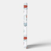 Coques Case-Mate iPhone motif avec oiseaux de caricature (Verso / Droite)