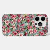 Coques Case-Mate iPhone Motif Azaleas en fleurs (Verso (horizontal))