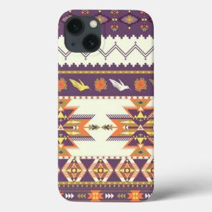 iPhone 13 Case Motif aztèque coloré