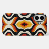 Coques Case-Mate iPhone Motif aztèque coloré (Verso (horizontal))