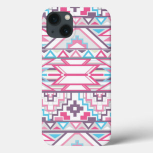 iPhone 13 Coque Motif aztèque géométrique abstrait 3