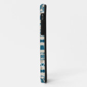 Coques Case-Mate iPhone Motif aztèque moderne sur le bois (Dos/Gauche)