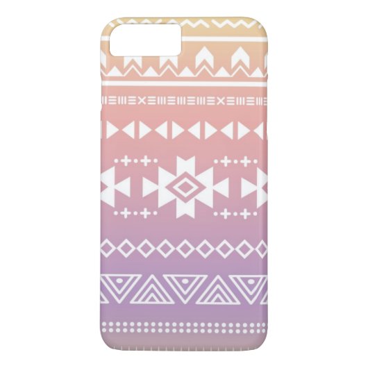 Coques Case-Mate iPhone Motif aztèque tribal d'ombre (Dos)