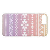 Coques Case-Mate iPhone Motif aztèque tribal d'ombre (Dos (Horizontal))