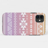 Coques Case-Mate iPhone Motif aztèque tribal d'ombre (Dos (Horizontal))